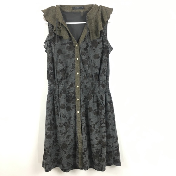 Theme Dresses & Skirts - 🛍$5 THEME floral dress sz M
